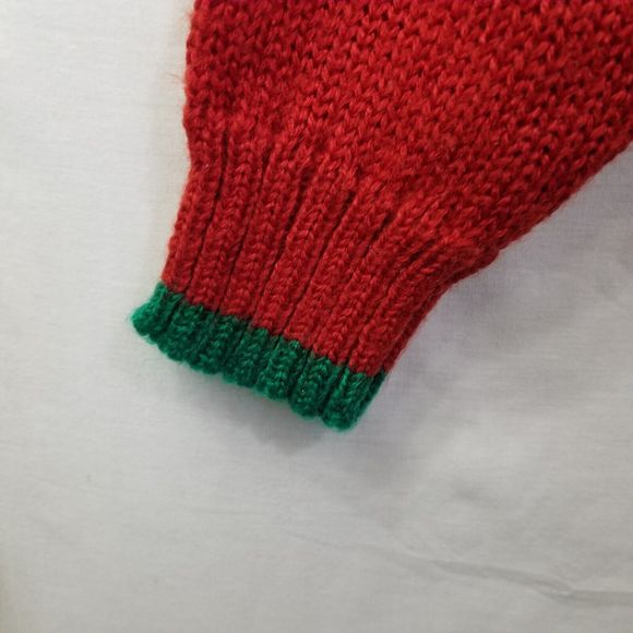 Vintage Design Zone Ugly Christmas Sweater Christmas Tree With Buttons Size Med - Picture 6 of 16